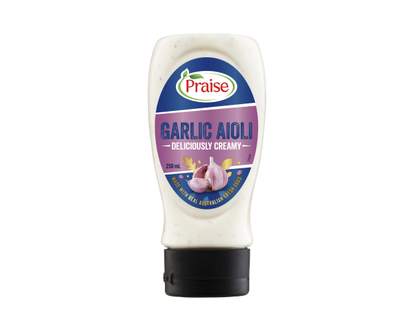 Praise Mayonnaise Garlic Aioli 250 ml