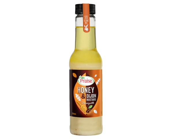 Praise Deli Style Dressing Honey and Dijon Mustard Vinaigrette 250 ml