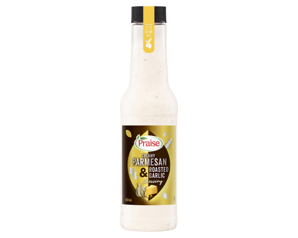 Praise Creamy Parmesan & Roasted Garlic Dressing 250ml