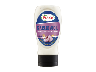 Praise Mayonnaise Garlic Aioli 250 ml